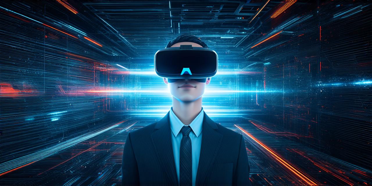 What is a virtual reality person?