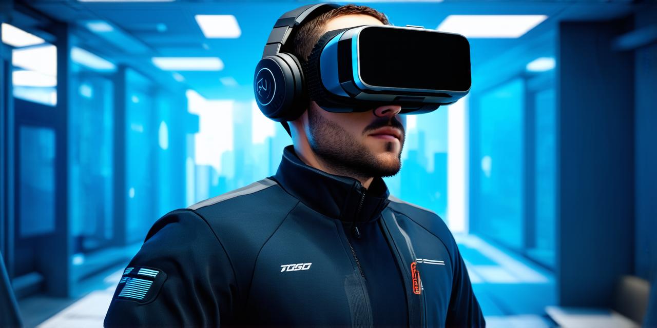 What is the purpose of virtual reality training?